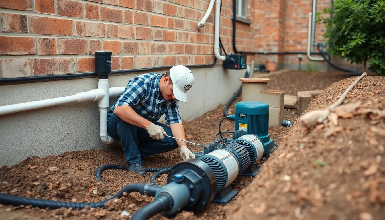 Crawl Space Drainage Correction