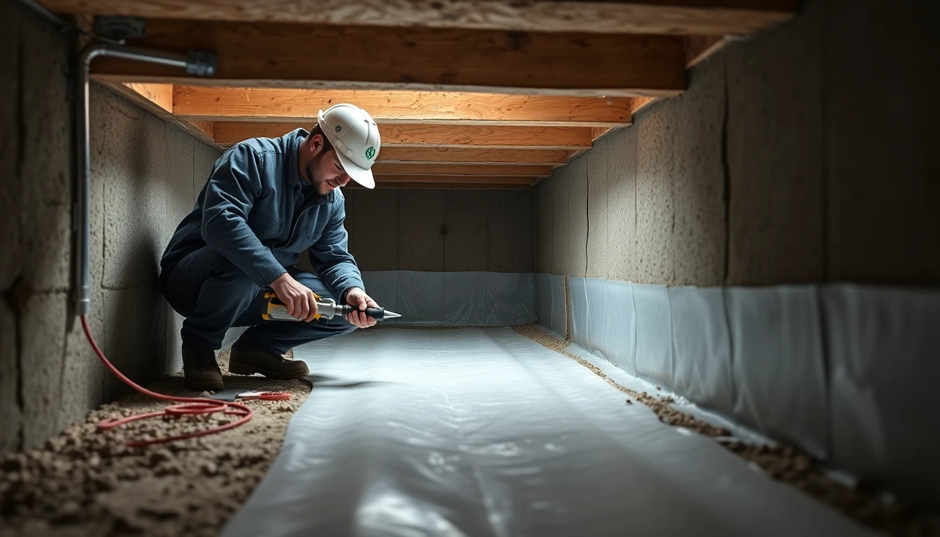 Crawl Space Waterproofing
